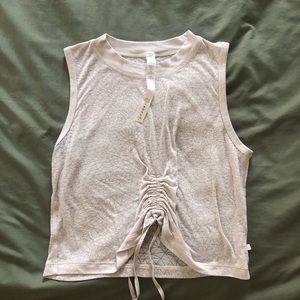 White Lululemon Tank